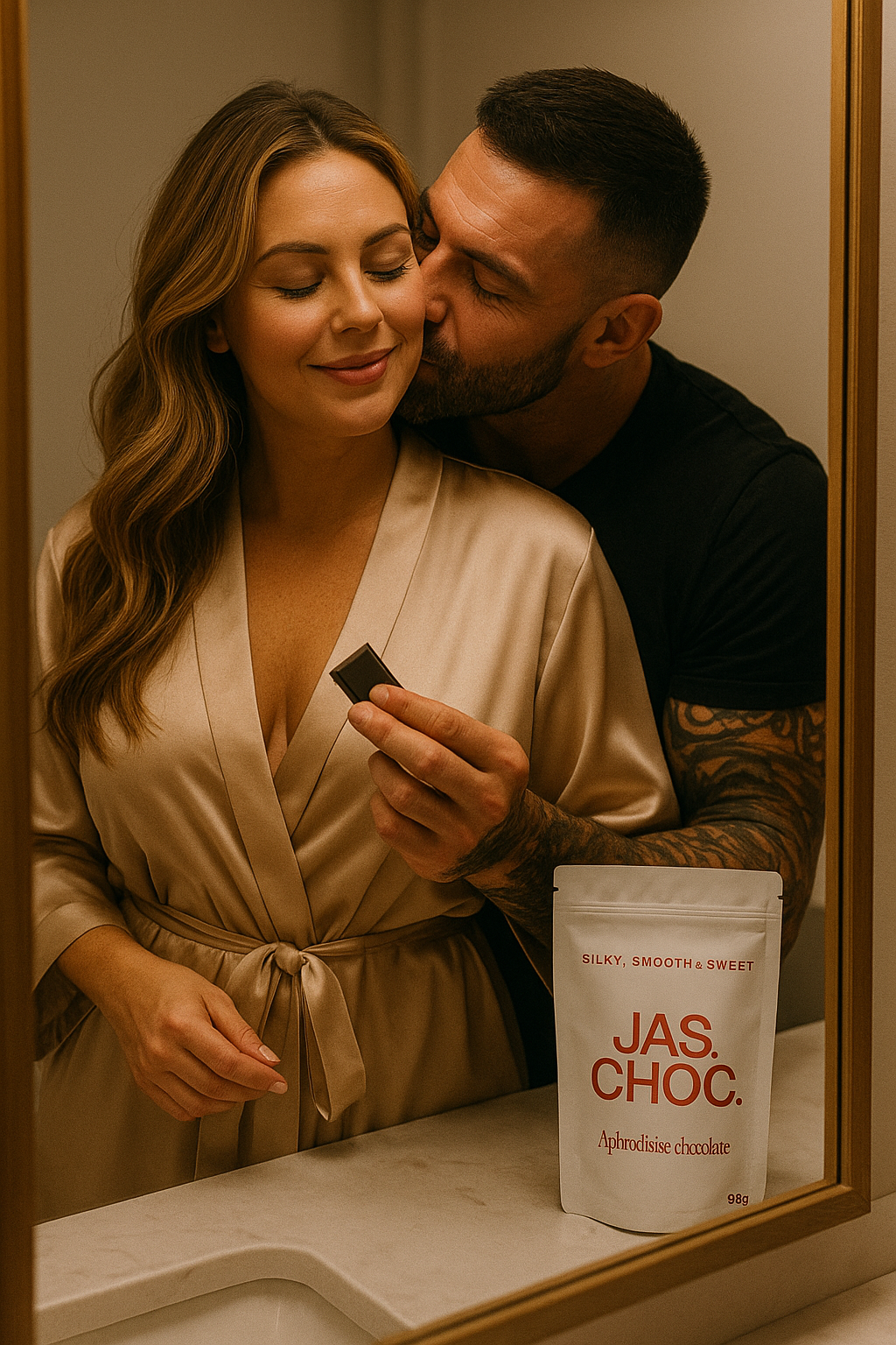 JasChoc White — Extra-Strength Mood Boost Chocolate(Dairy Free)