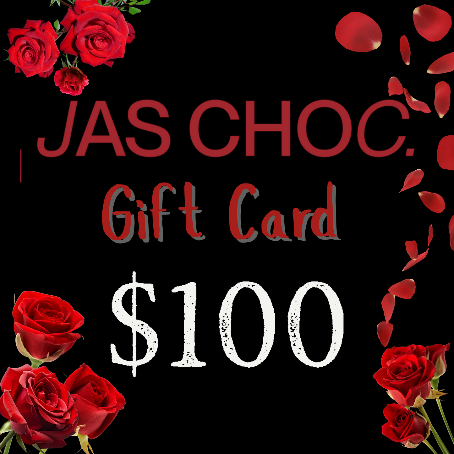 💝 Jas Choc Gift Card — The Gift of Pure Indulgence $50+