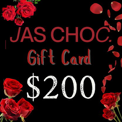 💝 Jas Choc Gift Card — The Gift of Pure Indulgence $50+