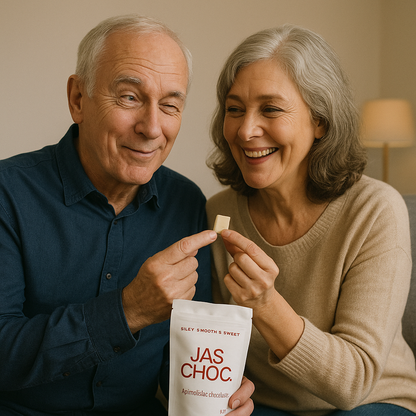 JasChoc White — Extra-Strength Mood Boost Chocolate(Dairy Free)