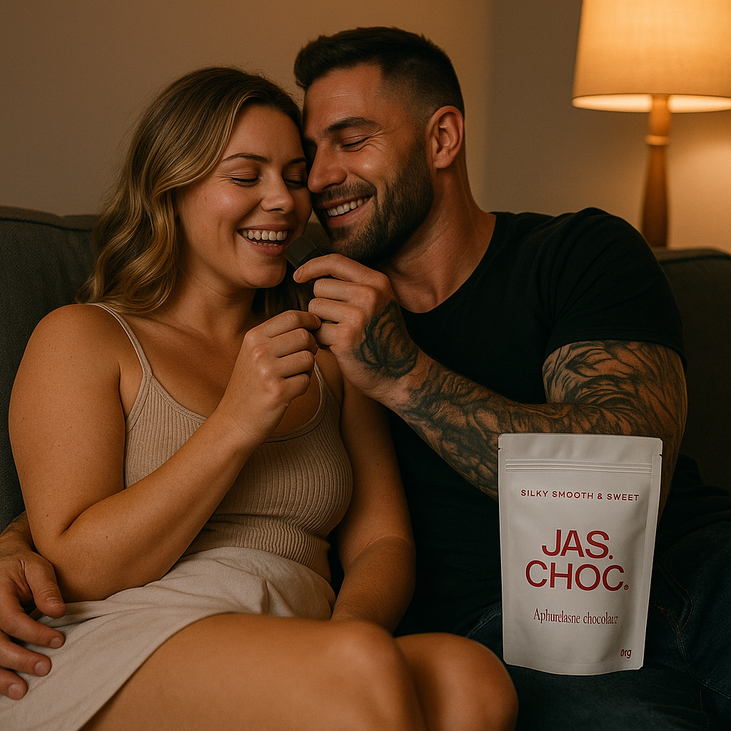 JasChoc White — Extra-Strength Mood Boost Chocolate(Dairy Free)
